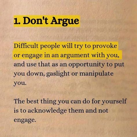 How to deal with Difficult People. - Save and share with your friends. Guilty People Get Defensive, How To Deal With People Who Put You Down, Dealing With Angry People, How To Deal With Stupidity, How To Deal With Condescending People, How To Deal With Mean People, How To Deal With Fake People, Powerful Phrases For Difficult People, How To Deal With Manipulative People