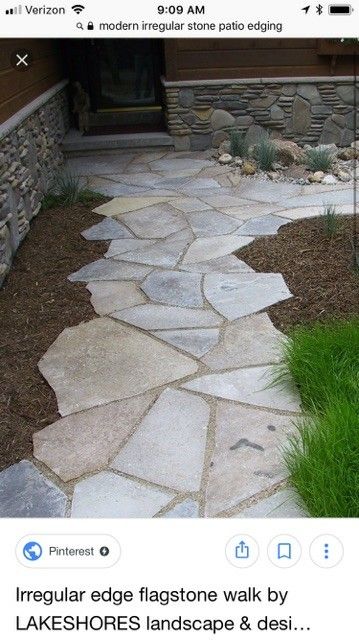 Flagstone Patio Design, Flagstone Pathway, Flagstone Walkway, Flagstone Path, Walkway Landscaping, Pathway Landscaping, Lighting Tips, Flagstone Patio, Stone Walkway