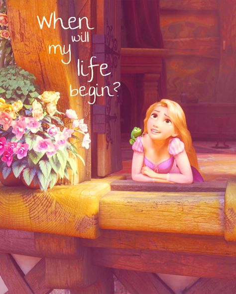 tangled♥ When Will My Life Begin, Tangled Quotes, Drawing Pics, Yalda Night, Frozen And Tangled, Rapunzel And Eugene, Disney Princess Rapunzel, Flynn Rider, Princess Rapunzel