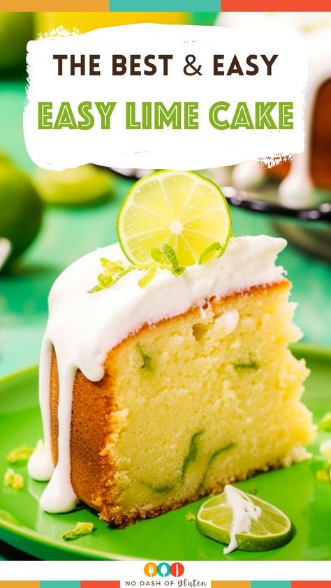 Dive into a world of citrus bliss with our Easy Lime Cake! Simple ingredients, moist perfection, and a zesty glaze make this dessert a crowd-pleaser. Whether it's a cozy night in or a celebration, this recipe is your ticket to a taste sensation. Get the full scoop and make your sweet moments extraordinary! Lime Baking Recipes, Sweet Lime Recipes, Uses For Limes, Lime Desserts Easy, Recipes Using Fresh Limes, Easy Key Lime Desserts, Key Lime Cake From Box Cake, Key Lime Cake Recipe From Scratch, Keylime Cake Recipe