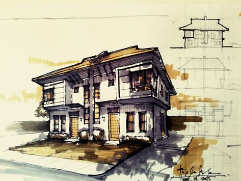 Studying a Traditional Modern Filipino Architecture for a small Duplex Traditional Filipino Architecture, Filipino House Traditional, Modern Filipino Architecture, Traditional Filipino House, Modern Filipino Interior, Modern Filipino House, Philippines House, Philippine Architecture, Filipino House