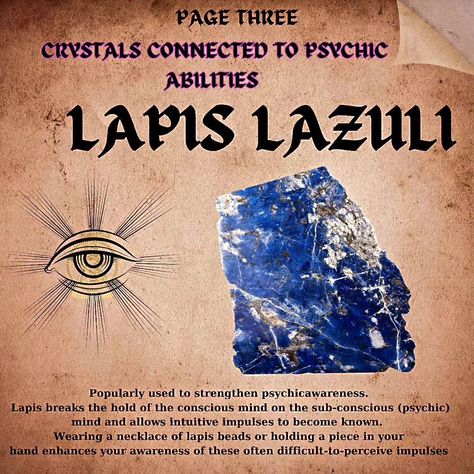 Do you have a hidden psychic ability? Unlock the secrets of the clair senses and see if you can tune into one or more of these frequencies to receive information from the world around you! The five clair senses are: Clairvoyance: the ability to see visions or images through your third eye Clairaudience: the ability to hear sounds, voices, or messages that aren't audible to the physical ears Clairsentience: the ability to feel or sense energy, emotions, or physical sensations from the spir... Clair Senses, Paganism Spells, Psychic Ability, Crystal Healing Stones, Crystal Magic, Psychic Abilities, Energy Crystals, Spiritual Journey, The Conjuring