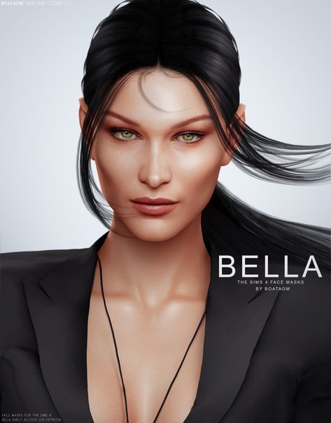 Skin Overlay, Kendall Jenner Face, The Sims 4 Skin, The Sims 4 Pc, Cc Mods, Skin Model, Skin Details, Sims 4 Cc Makeup, Sims 4 Cc Skin