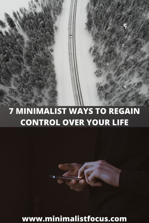 7 Minimalist Ways to Regain Control Over Your Life | Minimalist Focus Regain Control Of Your Life, Digital Minimalism, Genuine Friendship, Social Media Usage, After Work Drinks, Digital Detox, Lack Of Motivation, Morning Motivation, Back On Track