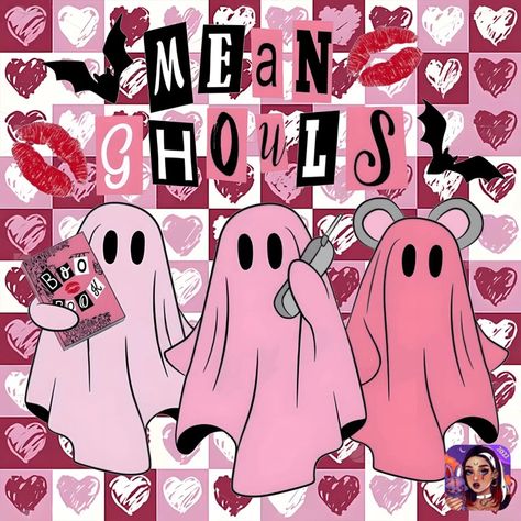 Halloween Wallpaper Cute, Pink Ghost, Alice Angel, Cute Fall Wallpaper, Halloween 4, Pink Painting, Halloween Wallpaper Iphone, Halloween 1, Zombie Halloween