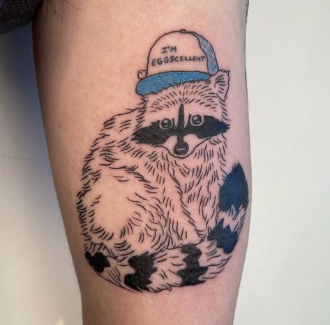 Racoon Tattoo, Raccoon Tattoo, Matching Tats, Cowboy Tattoos, Connection To Nature, Bear Tattoo, I Am In Love, American Traditional Tattoo, Dope Tattoos