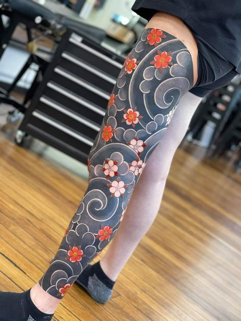 Japanese Leg Sleeve Design, Japanese Leg Tattoo Men Design, Full Leg Tattoo Men Japanese, Full Leg Japanese Tattoo, ခြေသလုံး Tattoo, Leg Japanese Tattoo, Japanese Leg Tattoo Design, Japanese Leg Sleeve, Japanese Hand Tattoos