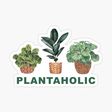 Plant Stickers Aesthetic, Plantas Interior, Plants Illustration, Sticker Inspo, Illustration Funny, Watercolor House, Plants Quotes, Plant Illustration, Illustration Artwork