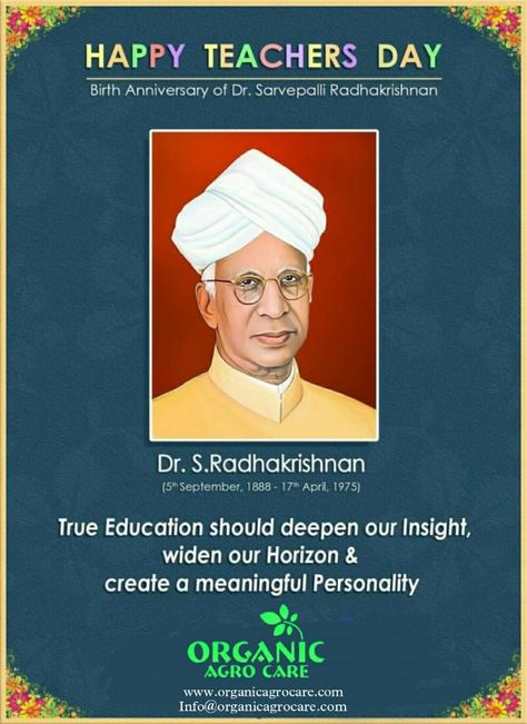 Wish you very Happy Teachers day & DR. Radhakrishnan Sarvepalli #orgaincagrocare #happyteachersday #drradhakrishnansarvepalli Organic Agriculture, Happy Teachers Day, Teachers Day, Fantasy Art Landscapes, Art Landscapes, Education Quotes, Very Happy, Agriculture, Fantasy Art