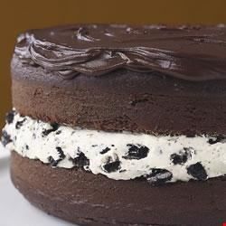 Watch everyone's eyes light up when you bring out this fantastic cake, made to look like a giant-size OREO Cookie. The best part? It tastes as good as it looks! Oreo Cookie Cake, Chocolate Cake Cookies, Cake White, Cookie Cake Recipe, White Frosting, Chocolate Covered Oreo, Chocolate Oreos, Oreo Cookie, Oreo Cake