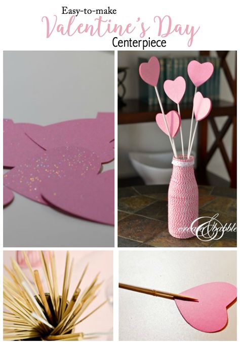 Valentine Centerpieces, February Ideas, Diy Paper Flowers, Valentines Inspiration, Mens Valentines Gifts, Starbucks Frappuccino, Diy Valentines Crafts, Diy Crafts Room Decor, Seasonal Crafts