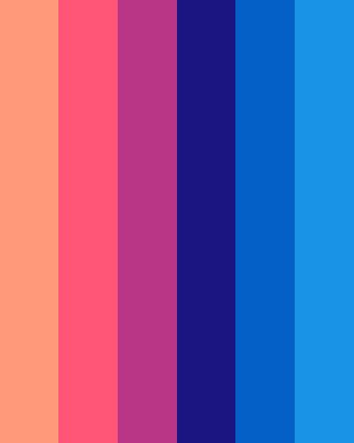 Color Pallets Bright, Hyperpop Color Palette, Aqua Color Palette, Red And Violet, Flat Color Palette, Color Theory Art, Colours That Go Together, Cool Color Palette, Hex Color Palette