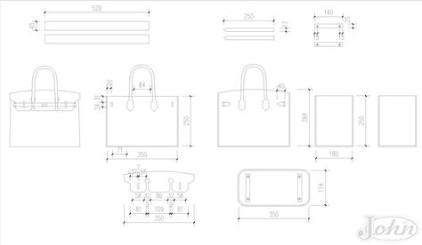 Black Men Beard Styles, Leather Tutorial, Sewing Templates, Leather Wallet Pattern, Leather Bag Pattern, Hermes Kelly Bag, Drawing Bag, Bag Pattern Free, Dollhouse Miniatures Diy