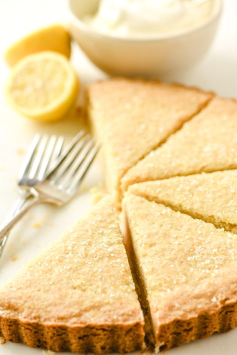 Lemon shortbread is crisp on the outside, buttery soft inside, with a lovely aromatic lemon flavor. This easy elegant dessert literally melts in your mouth! Cookies And Bars, Cranberry Orange Shortbread Cookies, Lemon Shortbread, Shortbread Recipe, Lemon Dessert Recipes, Shortbread Recipes, Shortbread Cookie, Elegant Desserts, Lemon Flavor