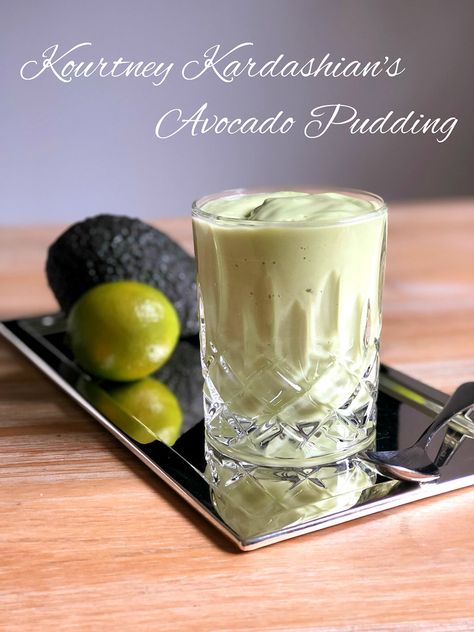 Avocado Pudding Kourtney Kardashian, Avocado Drink, Paris Pastry, Avocado Pudding, Avocado Breakfast, Avocado Smoothie, Skin Condition, Avocado Recipes, Pudding Recipes