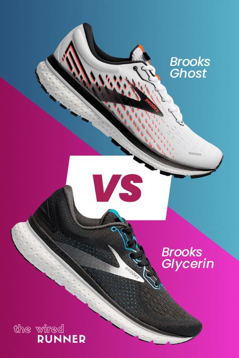 Brooks Ghost 13 vs. Brooks Glycerin 18 Brooks Glycerin, Brooks Ghost, Neutral Shoes, Neutral Running Shoes, Staying Healthy, Half Marathon Training, Brooks Shoes, Workout Moves, Calf Muscles