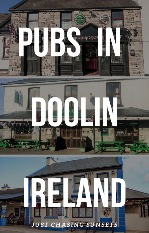 One of the best things to do in Doolin, Ireland is spend time in Doolin’s pubs and listen to traditional Irish music. Read on to discover which Doolin pubs you should visit and which musicians you should listen to while you’re in Doolin!   #ireland #irelandtravel #pubs #irishpub #travelguide Pubs In Ireland, Doolin Ireland, Ireland Cities, County Clare Ireland, Northern Ireland Travel, Things To Do In Ireland, Ireland Travel Tips, Travel To Ireland, Clare Ireland