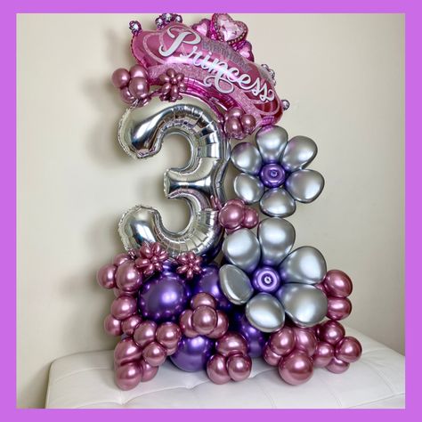 Fambam Ny, Princess Balloon Bouquet, Princess Balloon, Princess Balloons, Balloon Bouquet, Ornament Wreath, Balloons