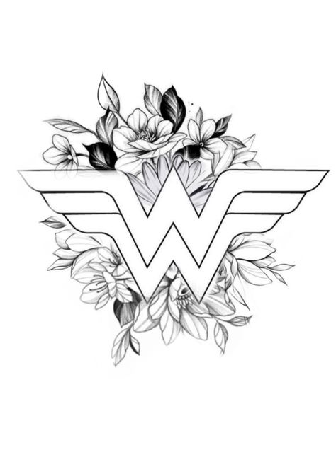 Wonder Woman Symbol Tattoo, Wonder Woman Aesthetic Wallpaper, Superwoman Tattoo, Blonde Wonder Woman, Wonder Woman Tattoos, Wonder Woman Watercolor, Wonder Woman Tattoo, Superman Tattoos, Wonder Woman Quotes