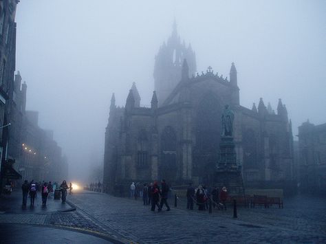 Edinburgh, Scotland.  Perfectly spooky.