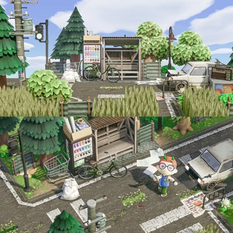 Urban Island, Japanese Town, Abandoned City, Abandoned Town, Animal Crossing Funny, City Island, Animal Crossing Guide, Island Theme, Island 2