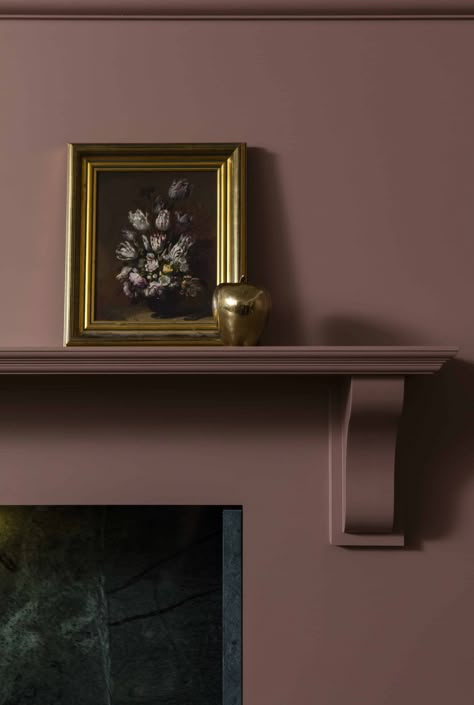 Moody Mauve Paint Colors, Dark Mauve Paint, Mauve Brown Paint Color, Purple Mauve Paint, Meadow Mauve Paint, Dulux Heritage Dark Aubergine, Mauve Paint Colors, Mauve Paint, Dusty Rose Color