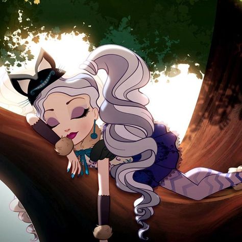 Ever after high Eah Pfp, Ever After High Pfp, Ever After High Icons, Ever After High Oc, Kitty Cheshire, Everafter High, Ever After High Rebels, Lizzie Hearts, Cat Icon