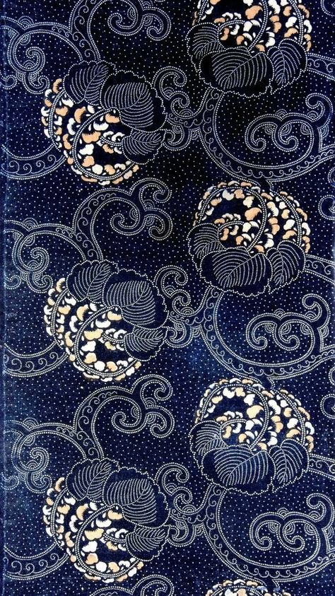 Art Chinois, Batik Art, Japanese Print, Motif Batik, Batik Design, Batik Pattern, Japanese Textiles, Art Japonais, Japanese Patterns