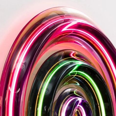 Iconic Lighting on Instagram: "Joy Circle Wall Lamp By Italian art studio and workshop @dragaandaurel - inspired by the 1970s and the Space Age - features a series of concentric dimmable neon rings embedded in combined layers of jewel toned epoxy resin - size shown is 47 inches in diameter #iconiclighting" Pinterest Contest, Neon Art, Italian Art, Space Age, The 1970s, Jewel Tones, Light Art, The Space, Big Brother