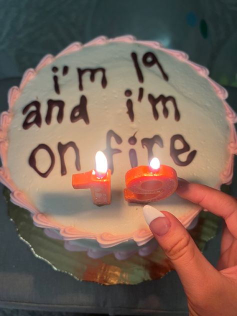 Im 19 And Im On Fire Cake, Lyric Birthday Cake, I’m 19 And I’m On Fire Cake, Taylor Swift Birthday Cake Evermore, Birthday Cake Lyrics, All Too Well Birthday Cake Taylor Swift, 19th Bday Cake, Fire Birthday Cake, Fire Birthday