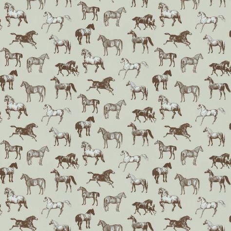 Horse Background, Road Texture, Great Minds Think Alike, Horse Motif, Sandberg Wallpaper, Horse Wallpaper, Equestrian Decor, Beige Wallpaper, Horse Pattern