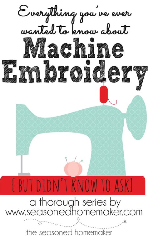 Machine Embroidery Tutorials, Sewing Machine Embroidery, Beginner Sewing Projects Easy, Machine Embroidery Projects, Embroidery Monogram, Machine Embroidery Applique, Free Machine Embroidery, Machine Embroidery Patterns, Sewing Projects For Beginners