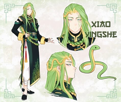 Chinese Zodiac As Humans, Peacock Character Design Male, Chinese Dragon Oc Human, Chinese Oc Male, Zodiac Characters, 캐릭터 드로잉, Fantasy Creatures Art, Character Design Male, Character Design References