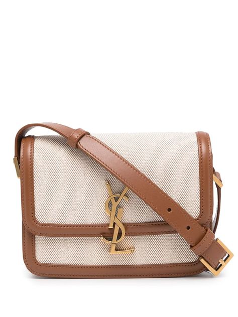 Shop Saint Laurent with Afterpay - FARFETCH Australia Ysl Canvas Bag, Ysl Bag Solferino, Ysl Bag Brown, Rose Ysl Bag, Ysl Solferino Bag, Solferino Ysl, Ysl Crossbody, Ysl Crossbody Bag, Bag Wishlist