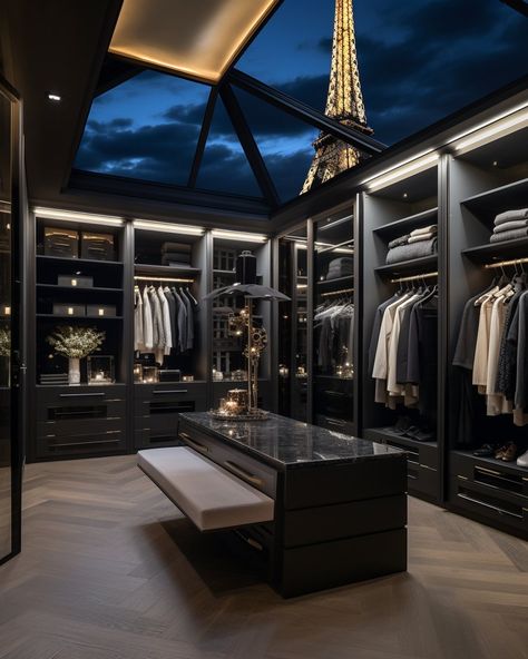 Luxury Walking Closet, Modern Wardrobe Ideas, Luxury Kitchen Designs, Royal Bedroom Design, Closets Design, Bedroom Cupboard, Dream Closet Design, Luxury Closets Design, Steal The Spotlight