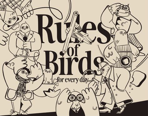 Rules of birds :: Behance Bird Graphic Illustration, Bird Mascot Design, Bird Character Design, Character Design Comic, Behance Illustration, Commercial Illustration, Bird Vector, Photoshop Logo, Pc Wallpapers