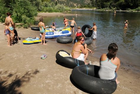 Floating The River Outfits Summer, Float Trip Food, Floating The River, River Float Trip, Trip Outfit Summer, River Outfit, University Of Montana, River Float, Float Trip