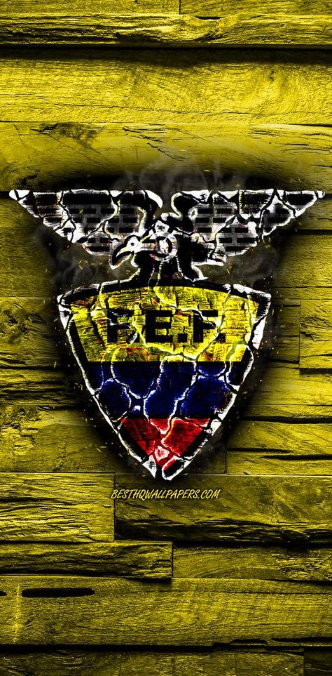 Ecuador Football wallpaper by ElnazTajaddod - Download on ZEDGE™ | a4f7 Ecuador Wallpaper, Football Wallpaper, Chevrolet Logo, Ecuador, Fifa, Vehicle Logos, Barcelona, Football, Wallpapers