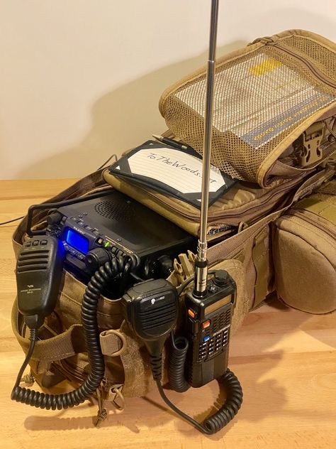 Tactical Comms, Tactical Communication, Emergency Communications, Ham Radio Kits, Mobile Ham Radio, Ham Radio Equipment, Radio Kit, Emergency Radio, Go Kit