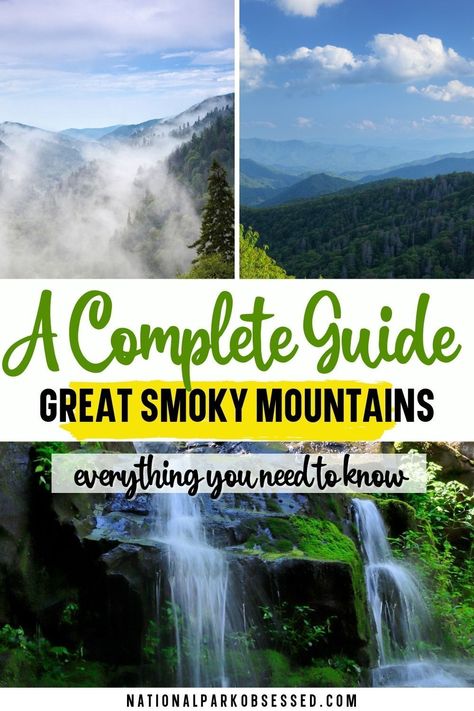 Are you planning a trip to Great Smoky Mountains National Park? Click here for the complete guide to visiting Great Smoky Mountains National Park written by a National Park Expert. how to get to Great Smoky Mountains national park airport near Great Smoky Mountains national park travel tips Great Smoky Mountains in Great Smoky Mountains national park usa Great Smoky Mountains travel Great Smoky Mountains national park guide Great Smoky Mountains national park travel guide Smokey Mountains National Park, Smokey Mountains Vacation, Mountains Tennessee, Smoky Mountains Tennessee, Mountains Vacation, Smoky Mountains Vacation, Tennessee Travel, Tennessee Vacation, National Park Road Trip