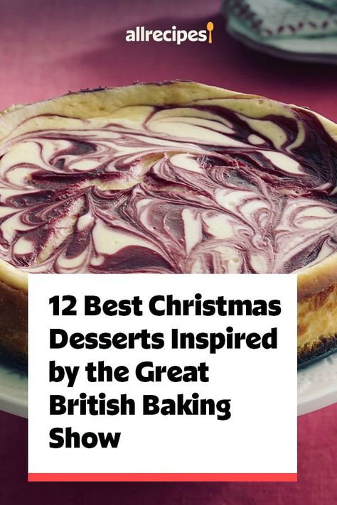 The Great British Bake Off Recipes, Great British Bake Off Party Ideas, British Sweets Recipes, Great British Bake Off Recipes Desserts, British Christmas Cake, British Holiday Recipes, British Christmas Recipes, The Great British Baking Show Recipes, Christmas Desserts Impressive