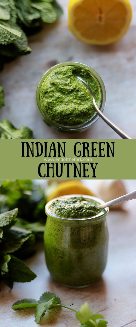 Dried Meat Recipe, Wraps And Sandwiches, Spicy Chutney, Green Chutney Recipe, Cilantro Chutney, Indian Recipes Authentic, Indian Appetizers, Fusion Dishes, Asian Inspired Dishes