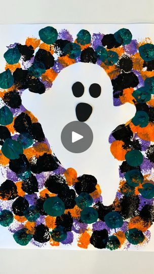 33K views · 2.4K reactions | Pom Pom Painting Ghost Craft 👻👻

Follow @artsandcrafts4kids for more deas! 🌟
.
.
.
#sensoryactivities #artsandcrafts #diyartsandcrafts #activitiesforkids #kidsactivities #earlychildhoodeducation #playlearningideas #ghost #halloween | Mel  |  Early Childhood Educator Halloween Art For Toddlers Easy, Pom Pom Painting, Ghost Craft, Painting Ghost, Early Childhood Educator, Ghost Crafts, Children Crafts, Toddler Art, Preschool Ideas