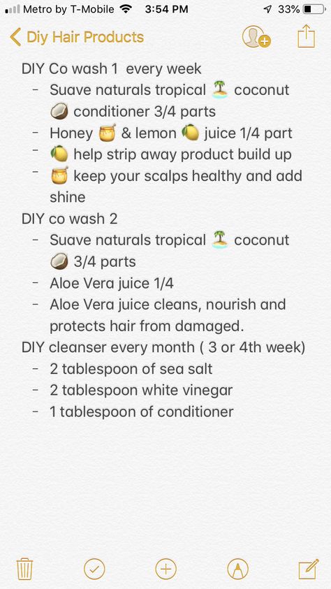 Co Wash Natural Hair, Method Shampoo, Diy Hair Products, No Shampoo Method, Natural Hair Recipes, Suave Shampoo, No Shampoo, Coconut Conditioner, Lazy Day Hairstyles