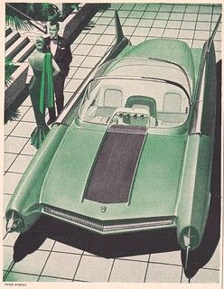 Vintage Scifi, Atomic Space Age, Arte Indie, Retro Future, Future Cars, Flying Car, Ford Classic Cars, Atomic Age, Us Cars