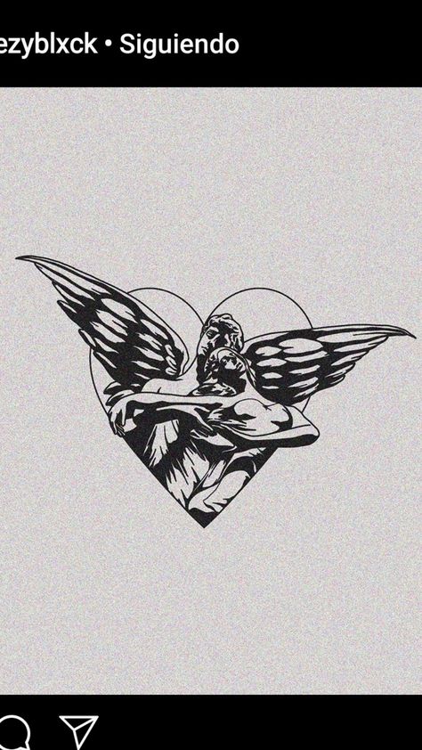 Dynamic Duo Tattoo, Atheist Tattoo Ideas, Heartline Tattoo, Tattoo Ideas Angels, Lower Back Tattoos For Guys, Revolution Tattoo Ideas, Wings Tattoo On Chest, Woman Neck Tattoo, Eros Tattoo