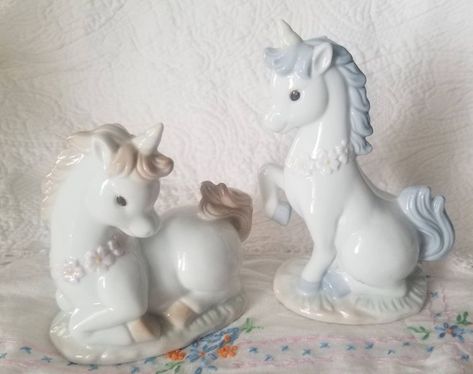 I Am A Unicorn, Porcelain Figures, Unicorn Princess, Last Unicorn, Sculpted Doll, Today Is My Birthday, Viking Glass, Fairy Lamp, Pretty Box