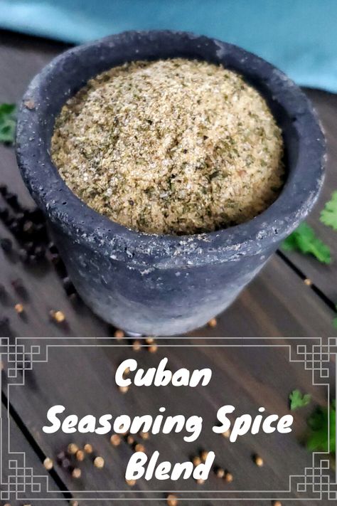 Cuban Seasoning Recipe, Cuban Spices, Cuban Seasoning, Cuban Spice Blend, Bbq Spice Blend, Meat Spices Seasoning Mixes, Caribbean Spice Blend, Homemade Cajun Spice Blend, Bbq Seasoning Recipe Spice Mixes