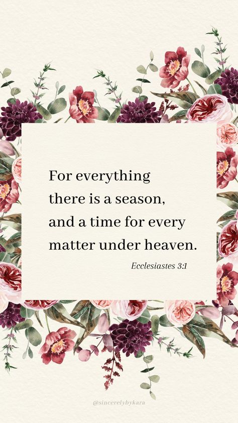 Ecclesiastes 3:1 📖 Eclessiates 3:11, Ecclesiastes 3:1, 2024 Prayer, Ecclesiastes 11, Ecclesiastes 7, Ecclesiastes 12, Ecclesiastes 3 11, Grace And Truth, Christians Quotes