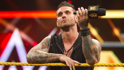 Corey Graves recently revealed that he has been medically cleared to compete after eight years out of the ring. Corey Graves Wwe, Corey Graves, Hairstyle Names, Jeff Hardy, Sucker Punch, Awesome Tattoos, I Need To Know, John Cena, Previous Year